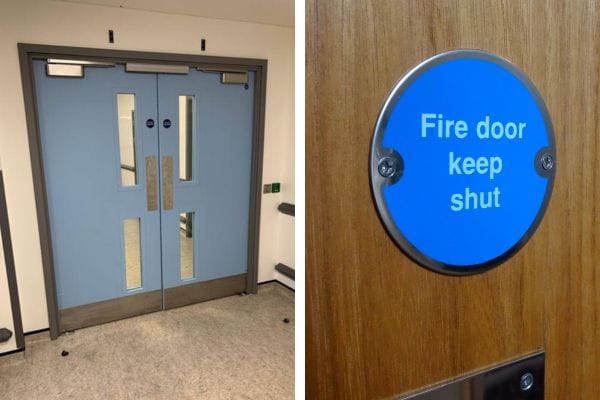 Fire Doors stop the spread of fire and smoke