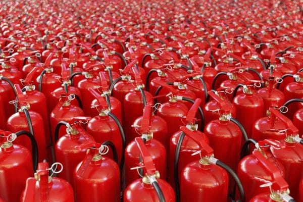 Fire extinguishers for fire safety